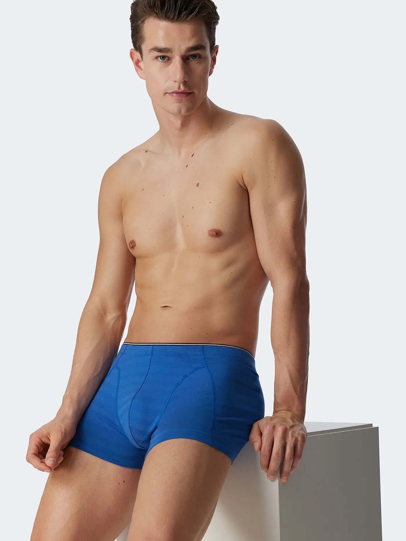 SCHIESSER | Shorts dunkelblau | blau